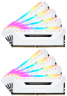 VENGEANCE® RGB PRO 128GB (8 x 16GB) DDR4 DRAM 2666MHz C16 Memory Kit — White - Image 3