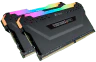 VENGEANCEĀ® RGB PRO 16GB (2 x 8GB) DDR4 DRAM 3200MHz C16 Memory Kit ā Black