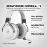 VIRTUOSO RGB WIRELESS High-Fidelity Gaming Headset — White (AP) - Image 3