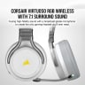 VIRTUOSO RGB WIRELESS High-Fidelity Gaming Headset — White (EU) (Refurbished) - Image 2