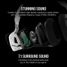 VOID RGB ELITE USB Premium Gaming Headset with 7.1 Surround Sound — White (AP) - Image 3